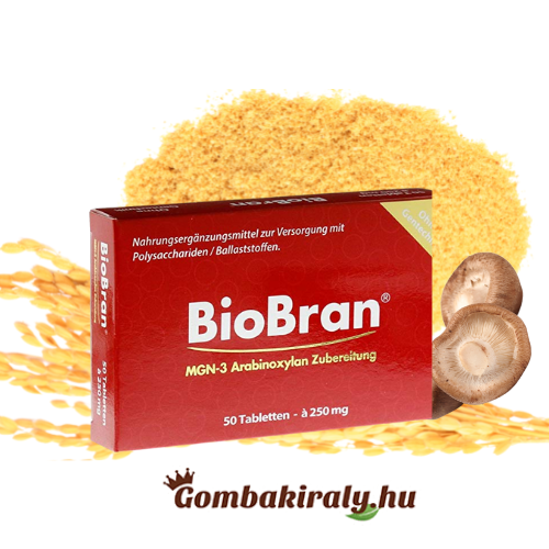 BioBran tabletta 250 mg (50x)