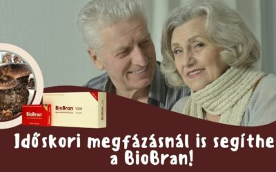Időskori megfázásnál is hatékony a BioBran®!