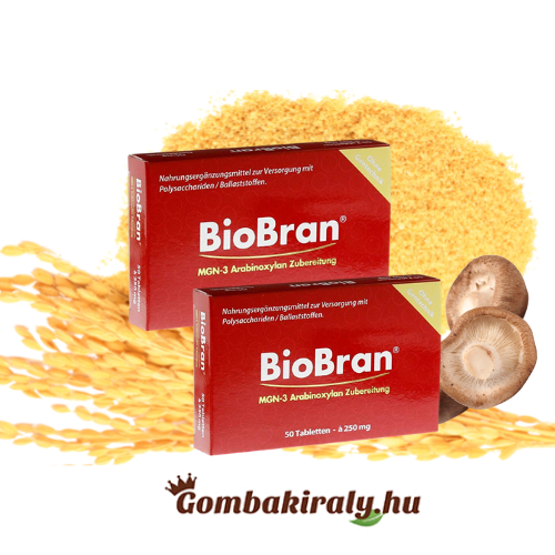 BioBran tabletta 250 mg (50x) 2 db