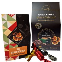 Ganodermás Kávé DÍSZDOBOZOS szaloncukorral
