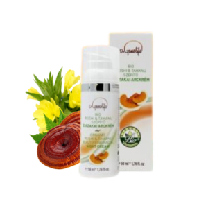 Bio reishi & tamanu szépítő éjszakai arckrém
